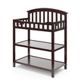 Changing Table with Water-Resistant Changing Pad - Espresso