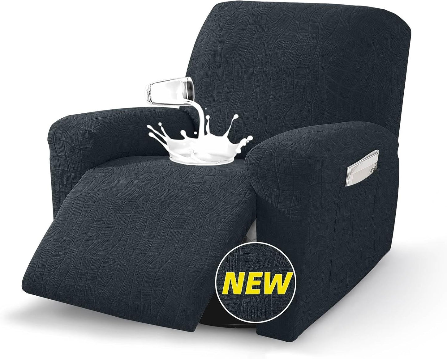 MAXIJIN Waterproof Recliner Cover - Stay-Put Protection