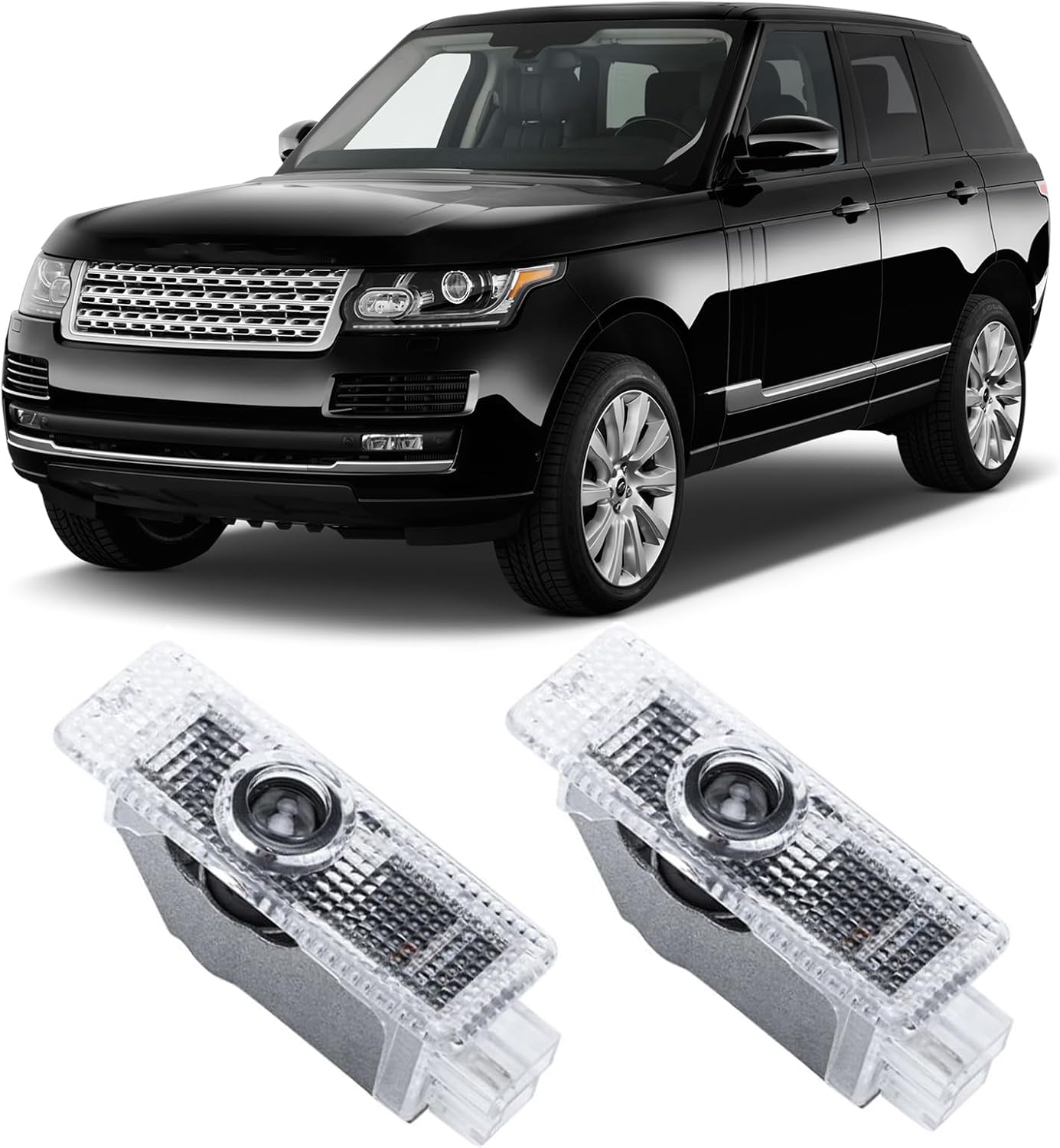 2 Pcs Never Fade Door Light Logo for Range Rover 2010-2022