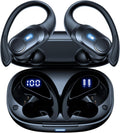 BOLOXA Waterproof Wireless Earbuds - 70H Playback, Deep Bass, Sport Ready