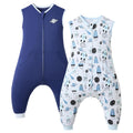 2 Pack Sleep Sack with Legs Baby Wearable Blanket - 0.5 TOG Toddler