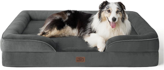 Orthopedic Dog Bed for Extra Large Dogs - Supportive Foam Couch
