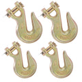 1/2 in Heavy Duty Grade 70 Clevis Grab Hooks 4 Pack - Tough Tow