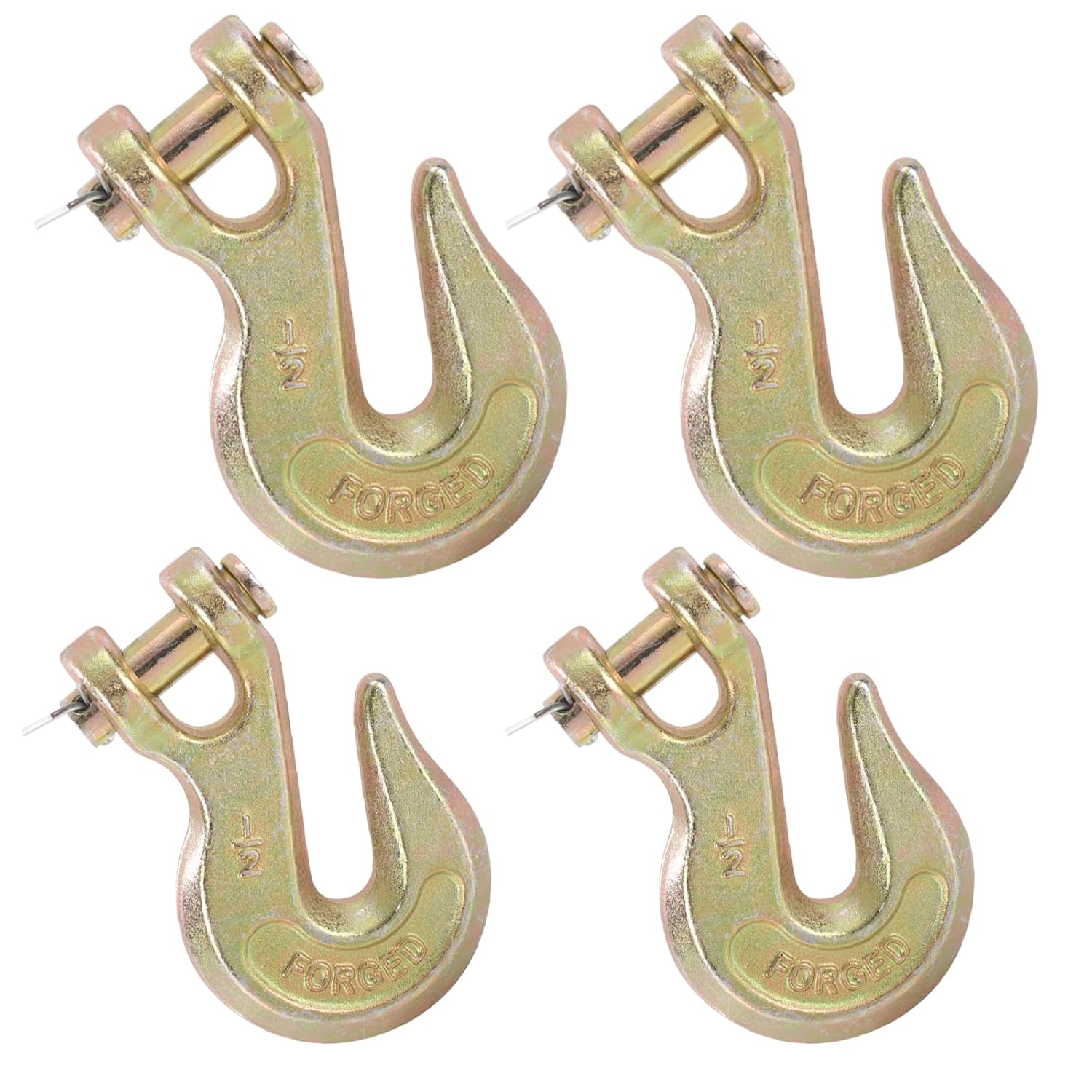 1/2 Inch Heavy Duty Chain Hook Set for Secure Transport Needs