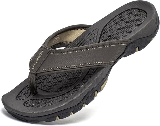 GUBARUN Mens Sport Flip Flops for Comfort and Casual Style