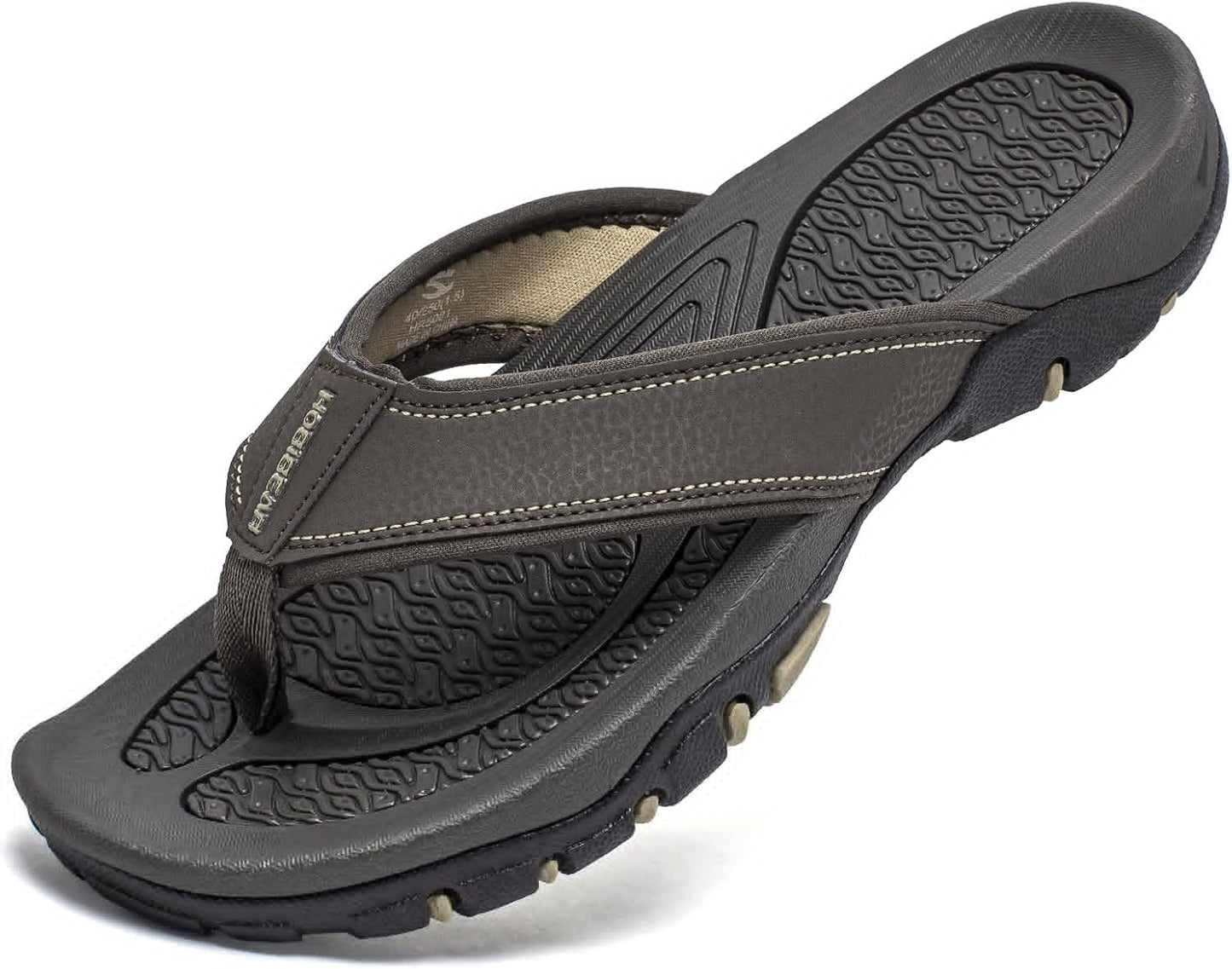 GUBARUN Mens Sport Flip Flops for Comfort and Outdoor Fun