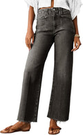 Cropped High Waisted Jeans for Women - Trendy Stretchy Style