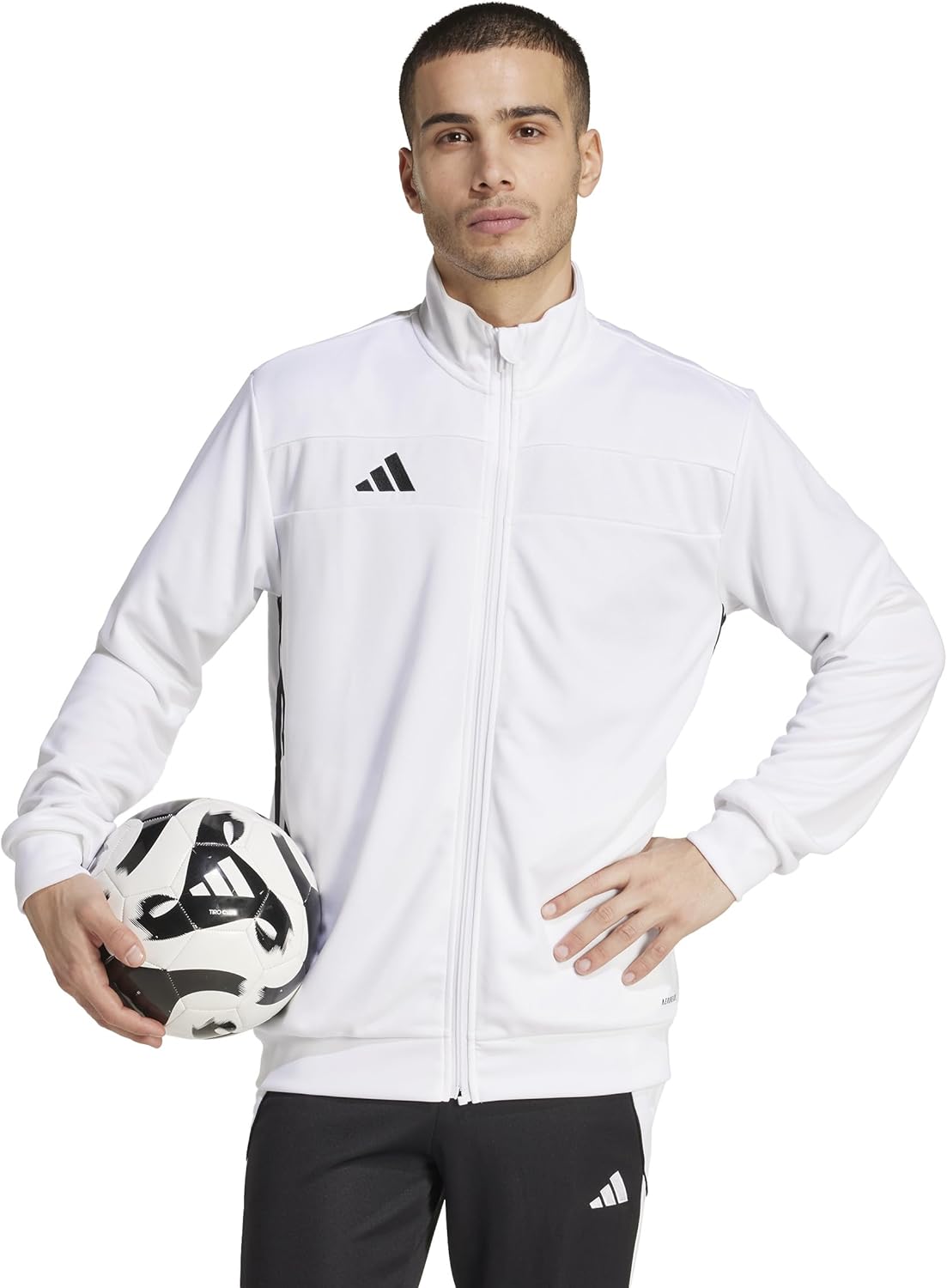 adidas mens Tiro 25 Essentials Training Track Top for Comfort