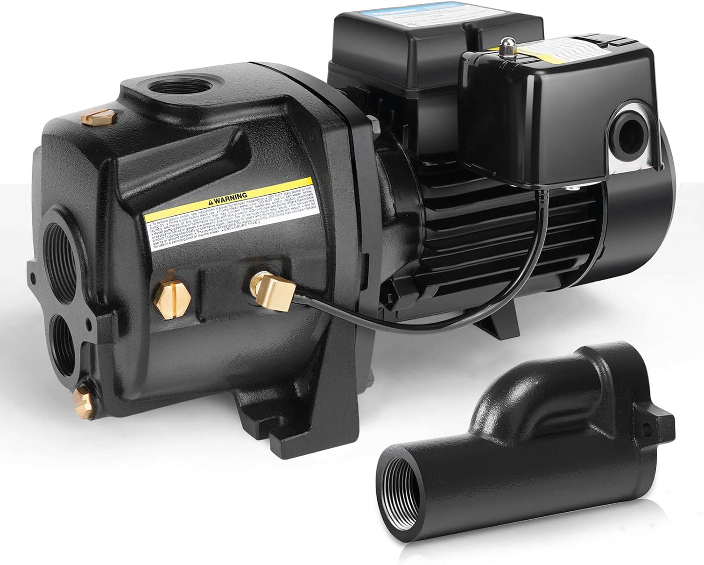 Acquaer 1/2HP Convertible Well Jet Pump for Deep and Shallow Wells