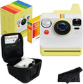 Polaroid Now Generation 3 Instant Camera Bundle Yellow - Case Included