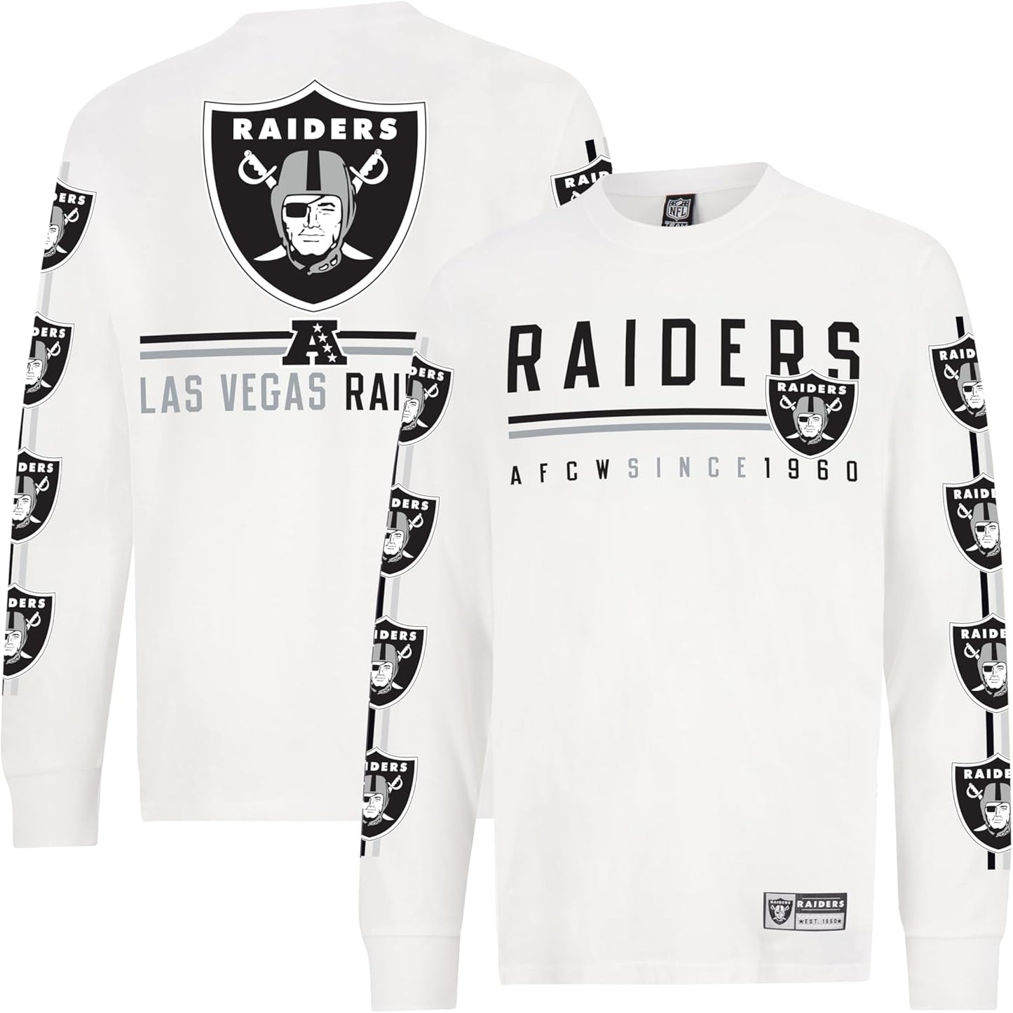 Ultra Game Men's NFL Long Sleeve T-Shirt for Ultimate Comfort