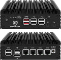 Firewall Appliance Mini PC 2.5Gbe with N100 - Fanless 4x Intel I226