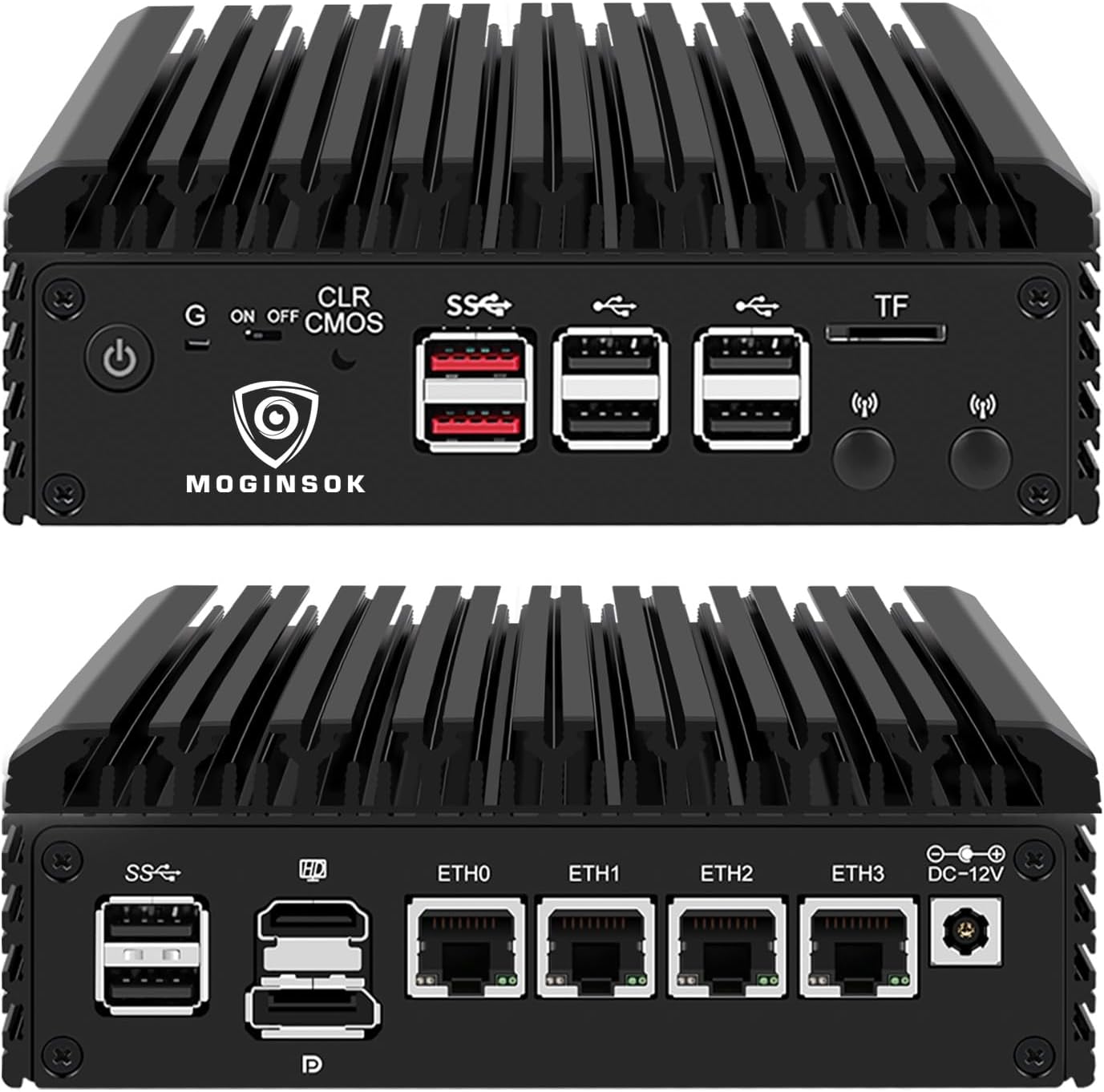 Firewall Appliance Mini PC with 12th N100 and 4xIntel I226 NICs