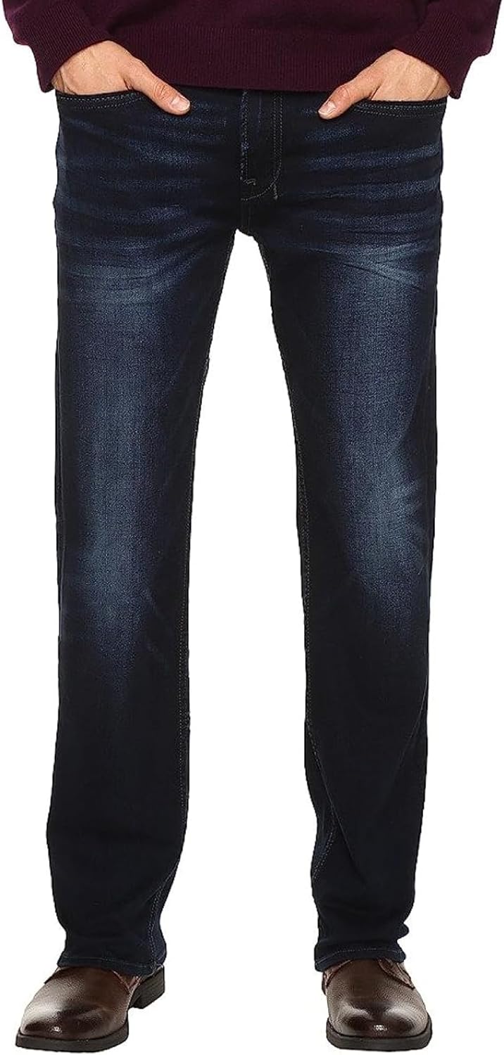 Buffalo David Bitton Men's Straight Six Jeans for Ultimate Comfort