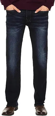 Buffalo David Bitton Men's Straight Six Jeans for Comfort