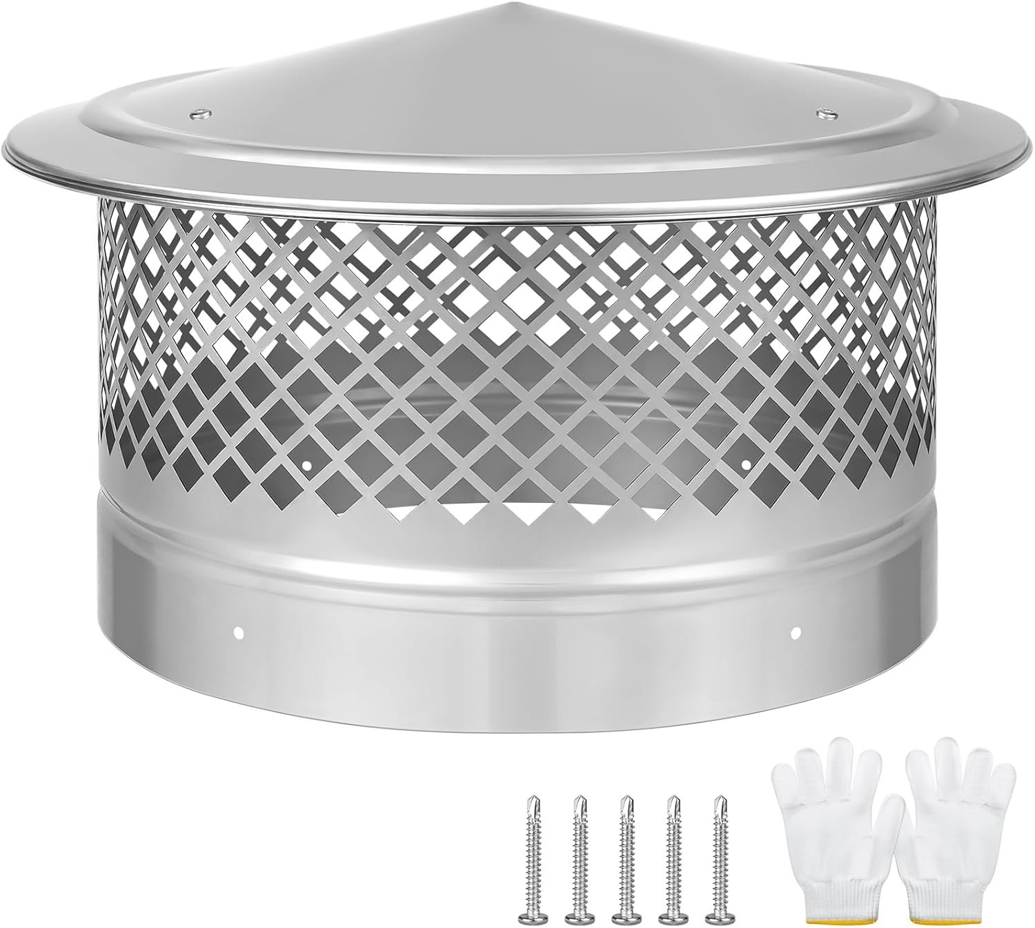 12 Inch Chimney Cap for Better Airflow and Protection