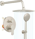 Gabrylly Shower Faucet Set with Pressure Balance Valve - High Pressure