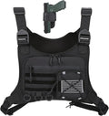 Outdoor Sports Chest Bag for Men - Stable EDC Chest Rig for Hiking
