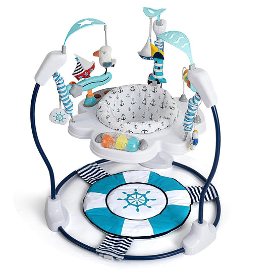 Interactive Baby Jumper with 360 Rotating Seat