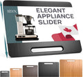 Sliding Tray for Coffee Maker and Heavy Appliances - Smooth Countertop