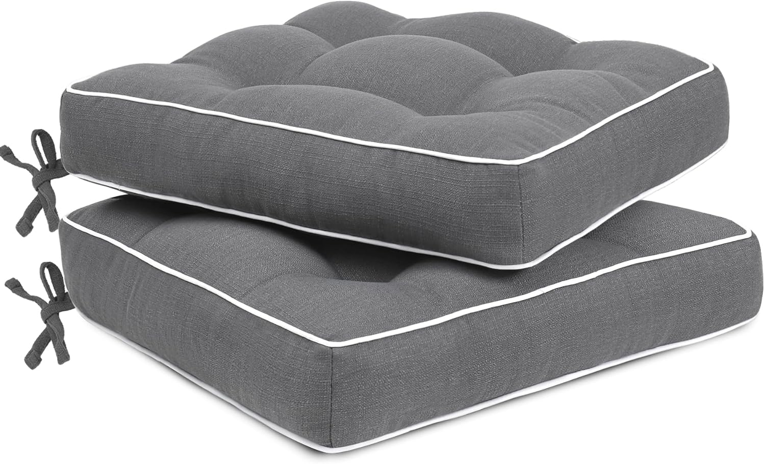 Favoyard Patio Cushions 17 x 17 Inch Water-Resistant Seat Pads