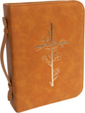 Bible Cover Case for Women PU Leather Large Bible Case - Minimalist