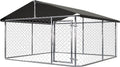 Outdoor Dog Enclosure Heavy Duty Kennel - Stable All-Weather Run