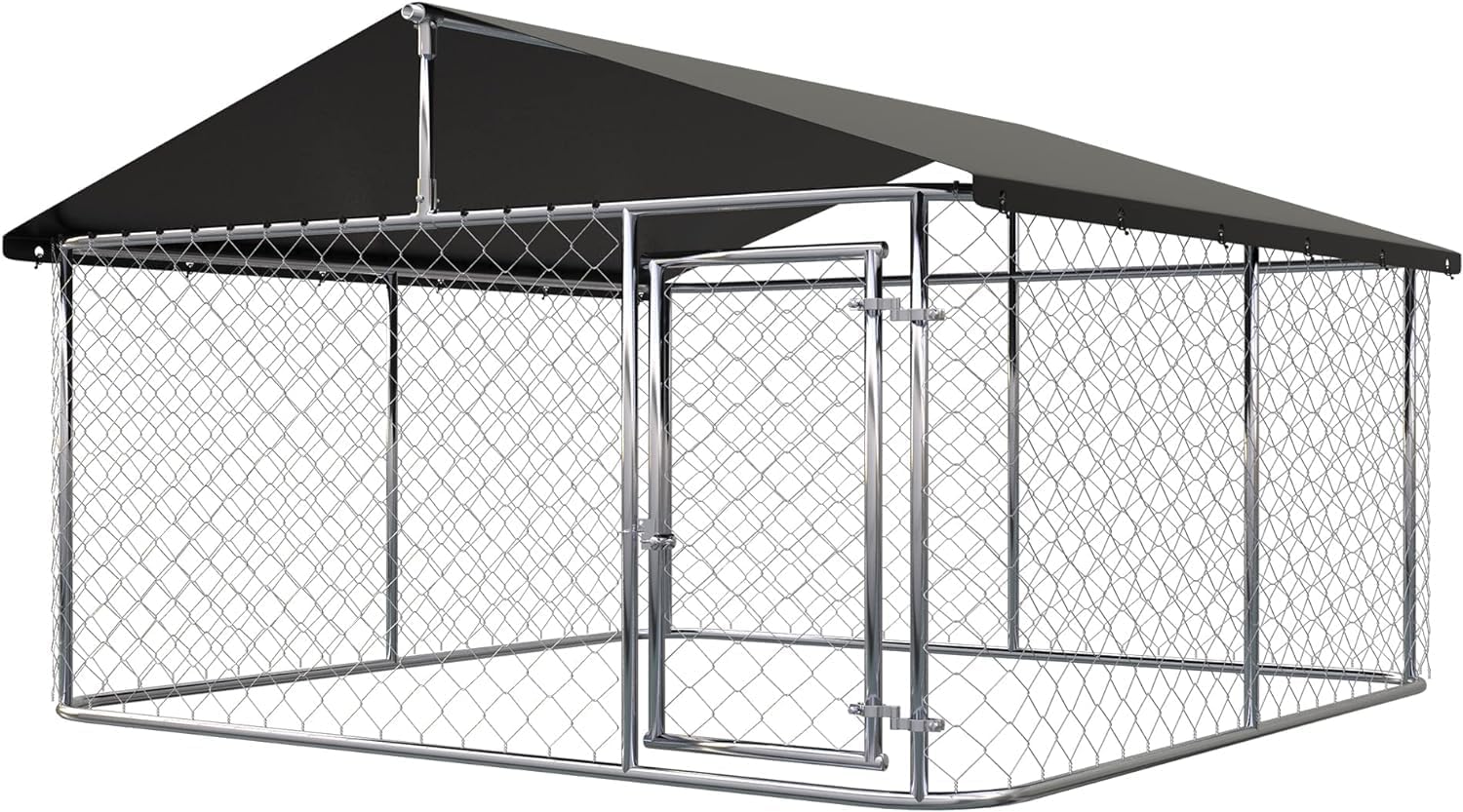 Outdoor Dog Enclosure Heavy Duty Kennel for Safe Pet Play