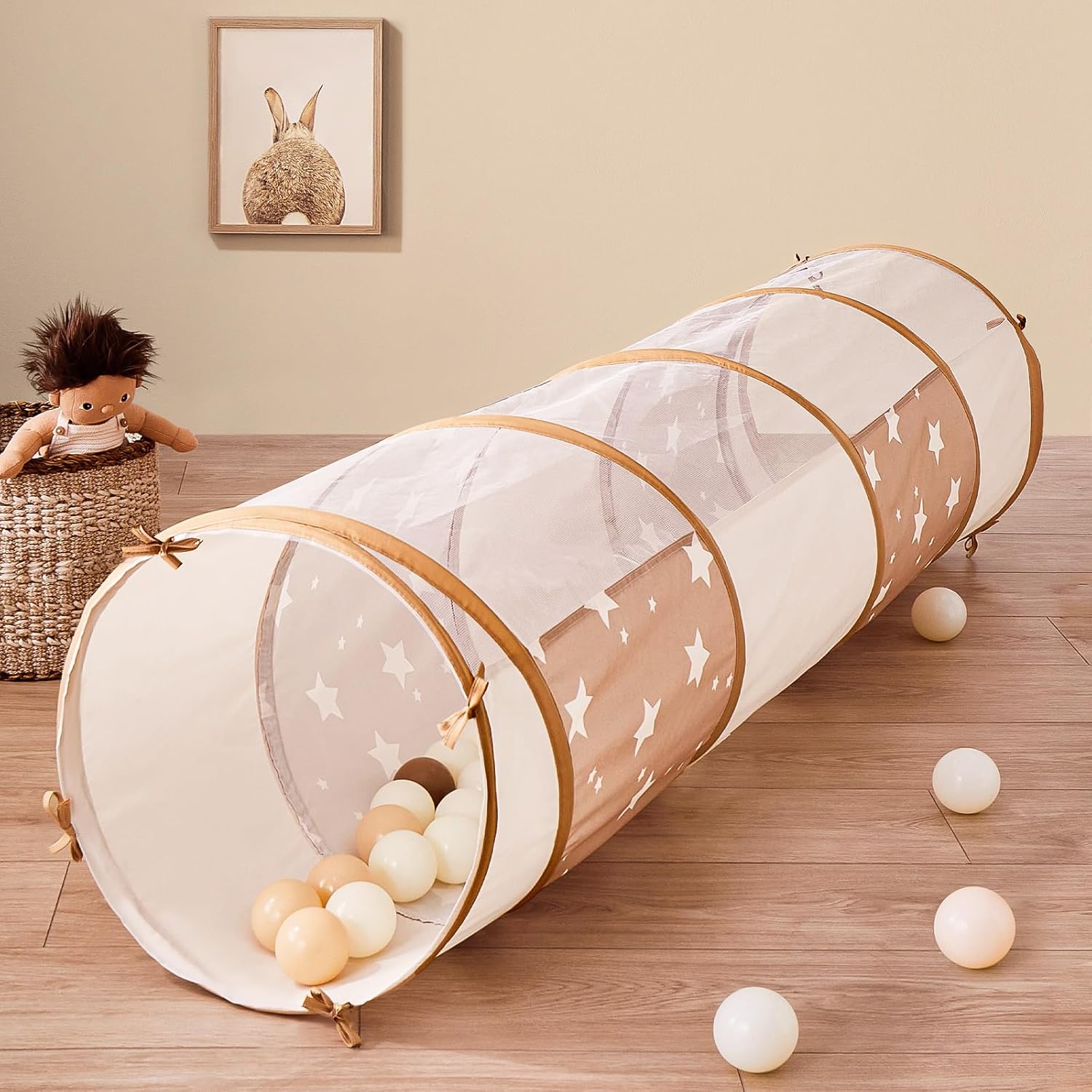 Pop-Up Toddler Tunnel: Endless Fun!