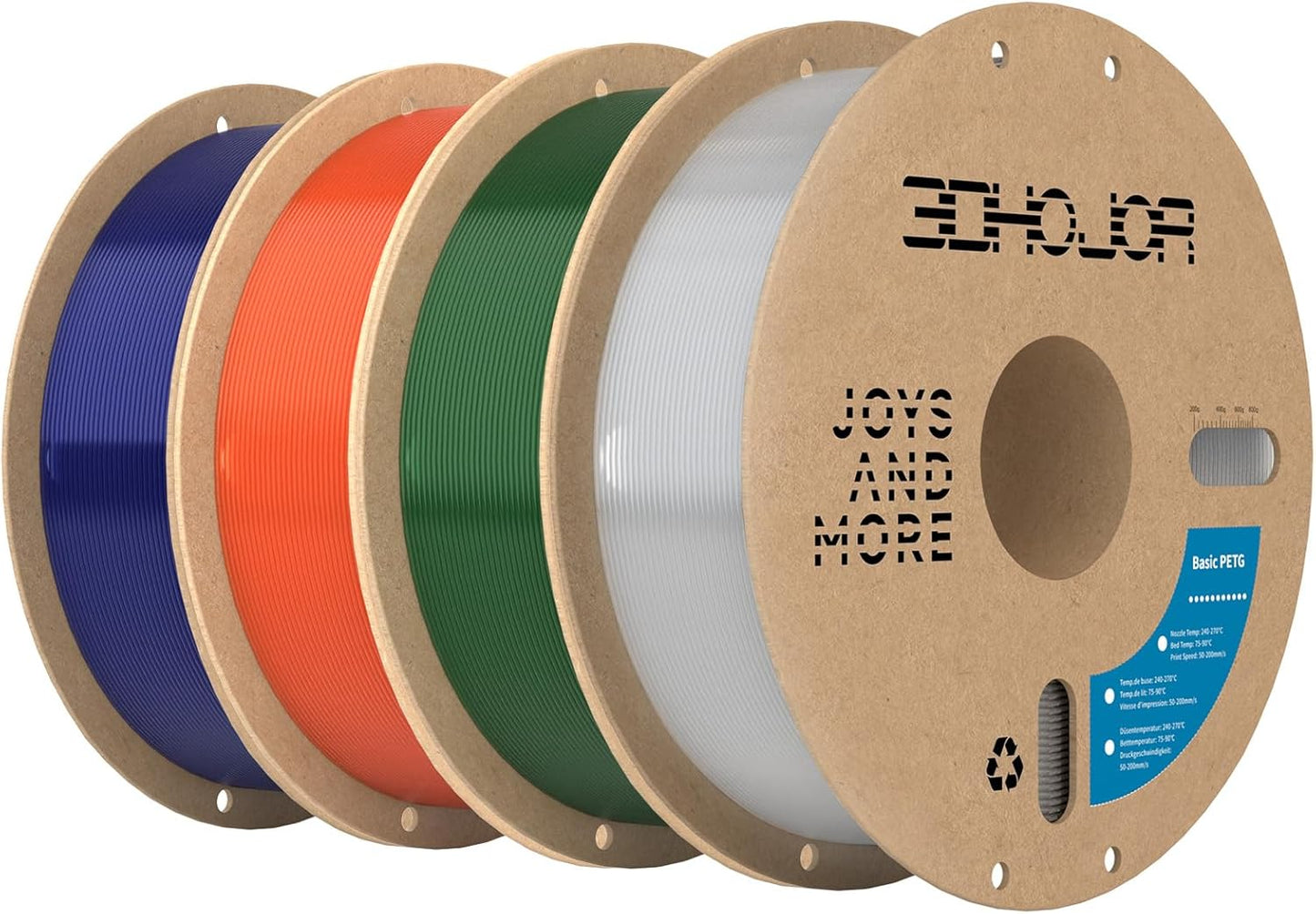 Update Basic PETG Filament 1.75mm for 3D Printing Projects