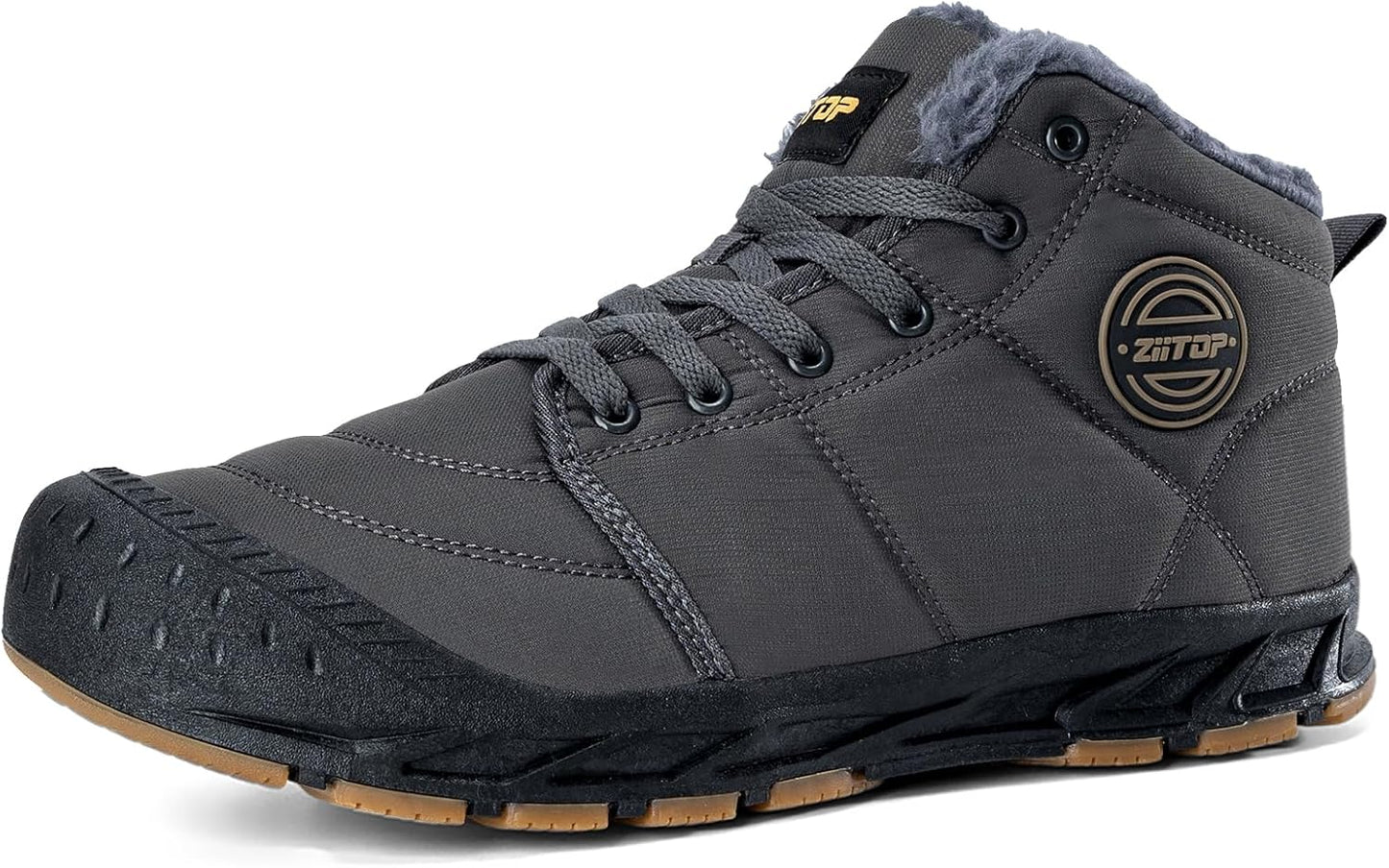 Mens Snow Boots for Winter Trekking - Waterproof & Warm