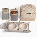 Small 7-Piece Bistro Box Dog Food Travel Kit for Easy Meals