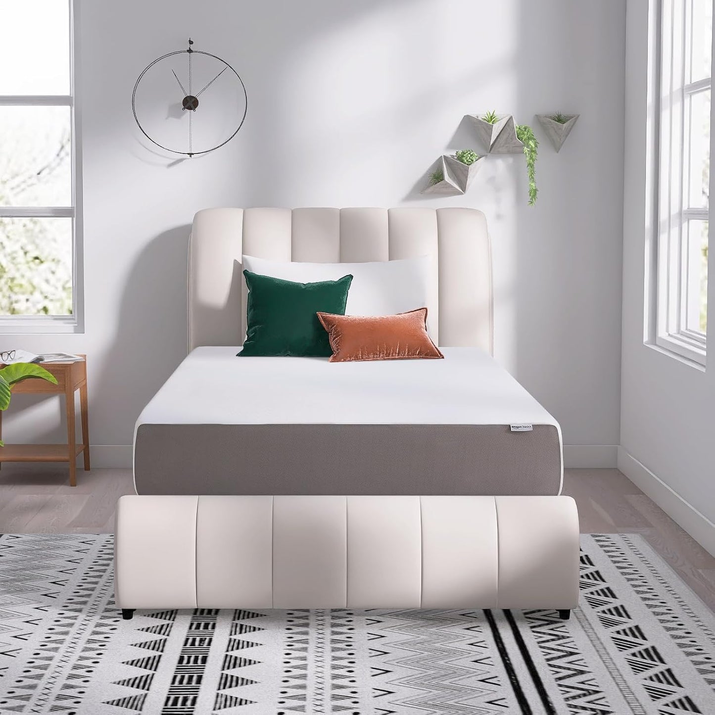 Twin Size Memory Foam Mattress with Soft Plush Feel, 12 Inch