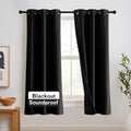 Soundproof Curtains for Bedroom 100% Blackout - Noise Reducing Thermal