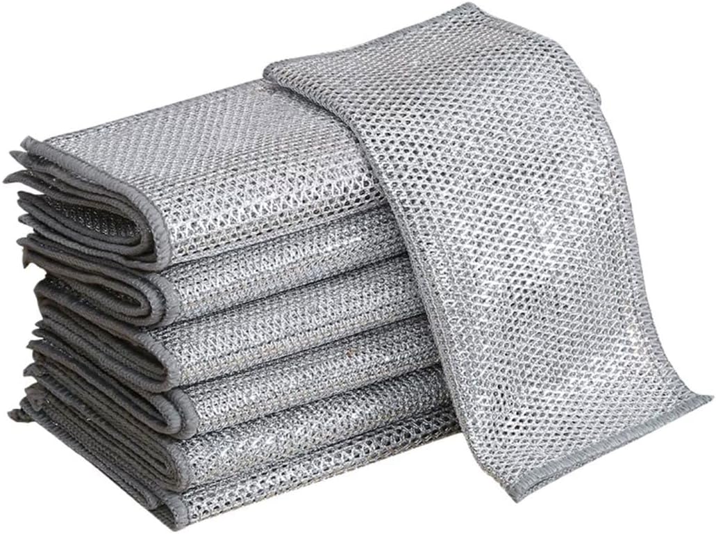 10 Pcs Upgrade Metal Dish Cloth - Scratch-Free Cleaning Power!