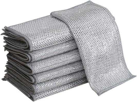 10 Pcs Upgrade Metal Dish Cloth - Scratch-Free Cleaning Power!