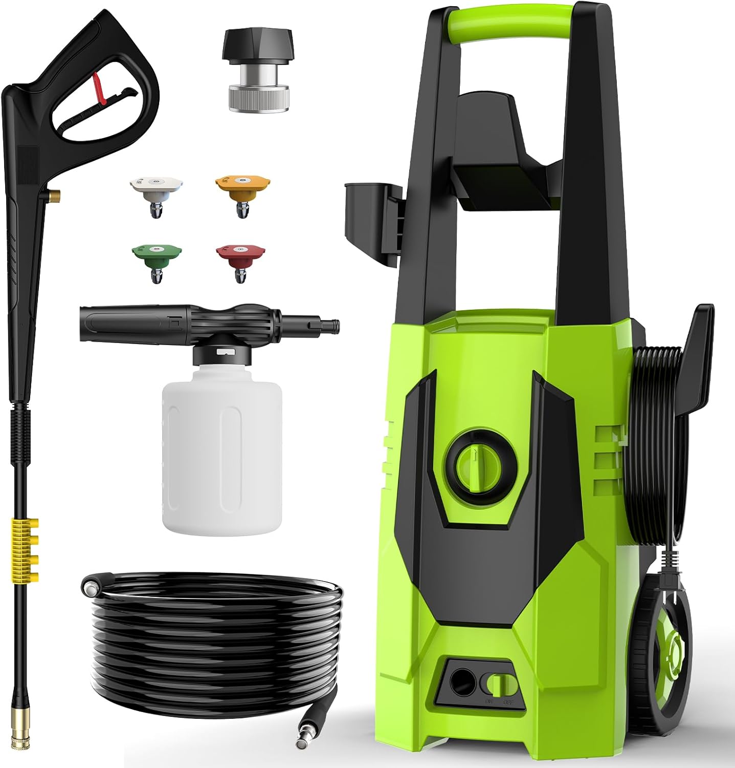 AgiiMan 4800PSI Electric Power Washer - Ultra-Powerful Cleaning