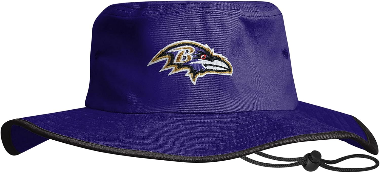 FOCO Unisex NFL Team Logo Sport Outdoor Sun Bucket Boonie Hat
