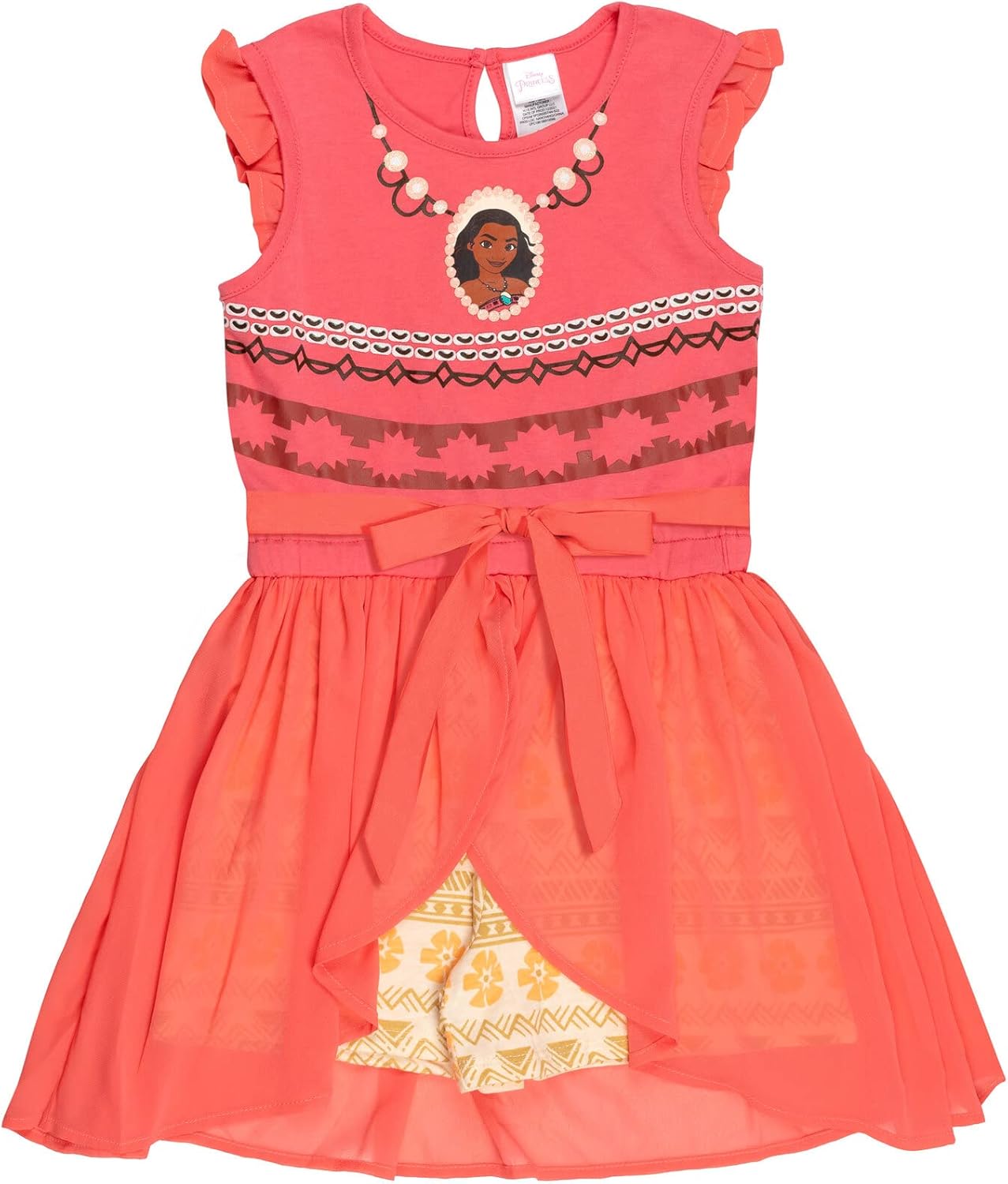 Disney Princess Girls Romper With Skirt Overlay for Kids