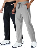 Mens Quick Dry Stretch Joggers for Running - Lightweight Trail Pants
