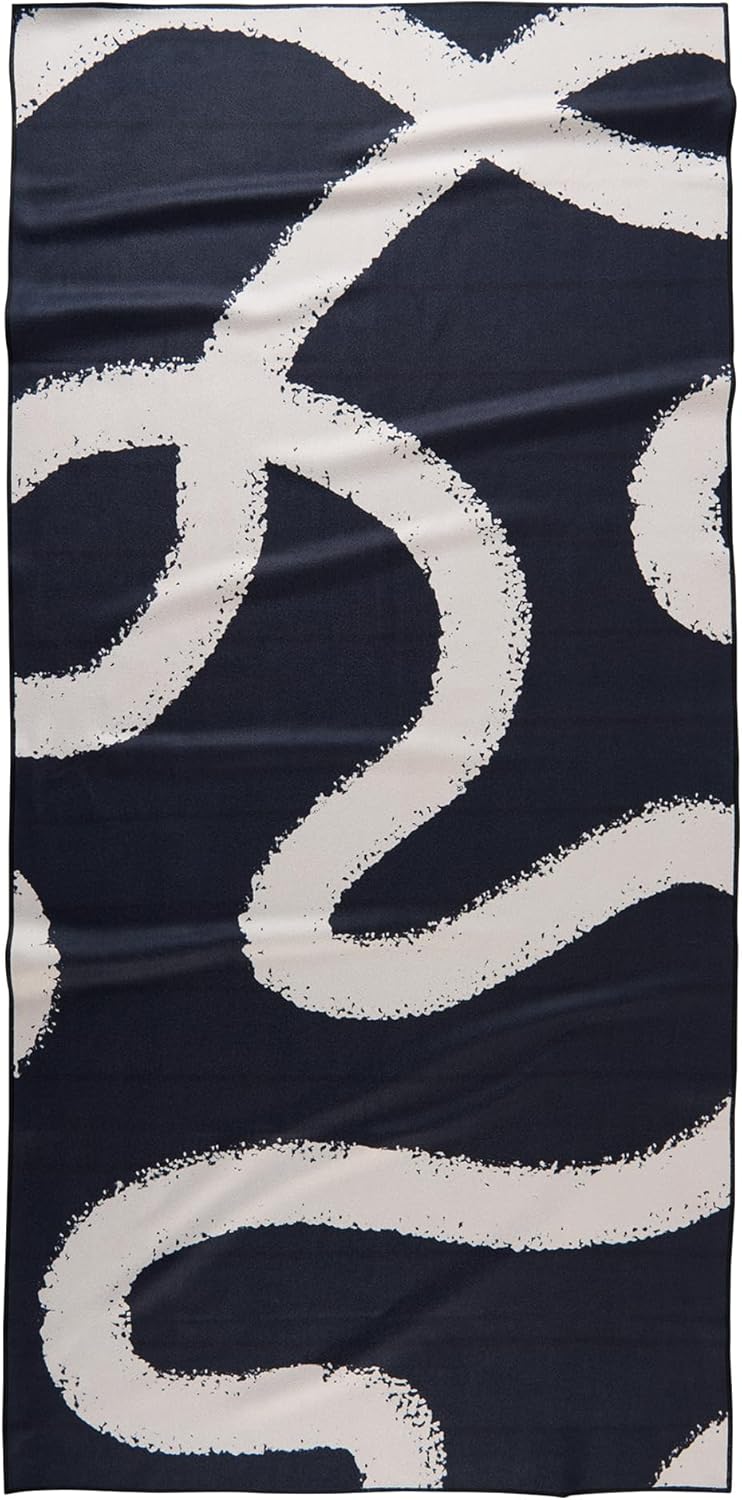 GEOMETRY Micro-Loop Beach Towel for Quick-Dry Summer Fun