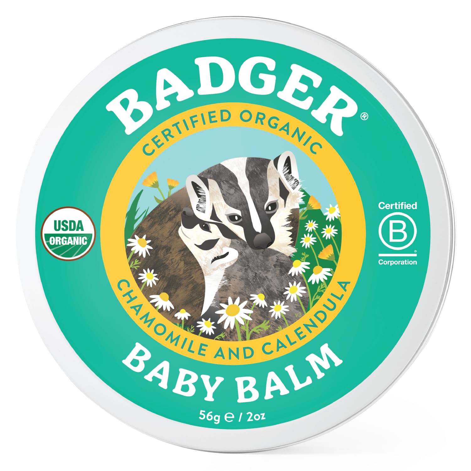 Badger Organic Baby Balm - Nourishing Relief