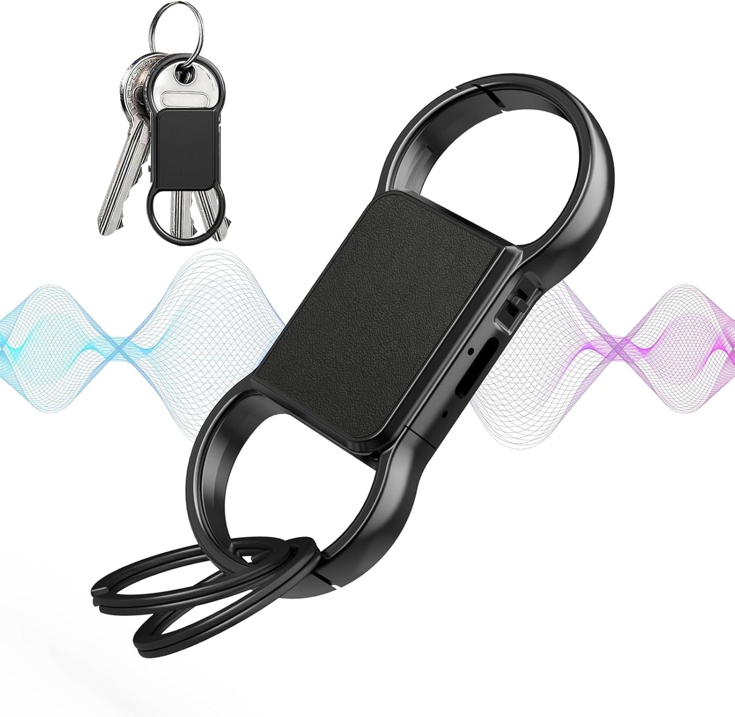 3072Kbps Voice Recorder with AI Noise Cancellation for Clarity
