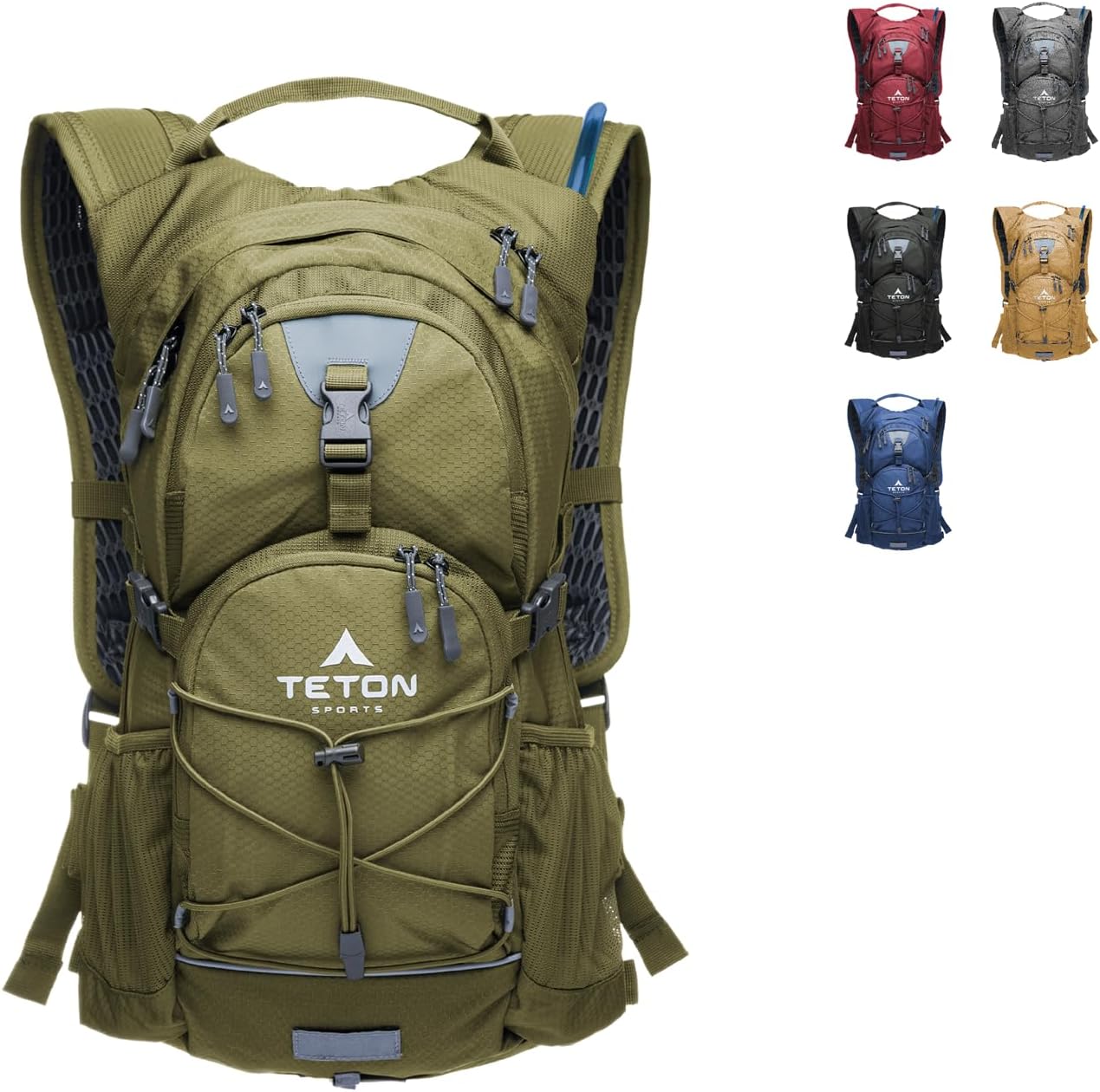 Teton Oasis Hydration Backpack for Hiking, Running, and Cycling