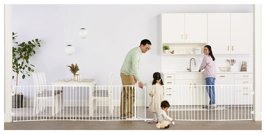 Regalo 194-Inch Super Wide Baby Gate & Play Yard - Bonus Kit Included