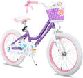 JOYSTAR Angel Girls Toddler Bike Ages 2-13 with Front Basket