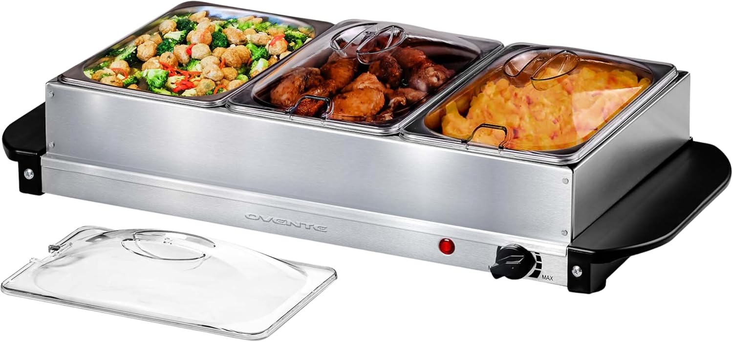OVENTE Electric Buffet Server and Food Warmer for Gatherings