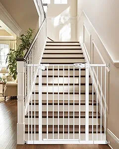 InnoTruth Baby Gate for Stairs and Doorways, Extra Tall 36in