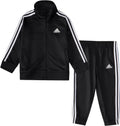 Unisex Baby Tricot Tracksuit Set - Soft Polyester Tricot Comfort