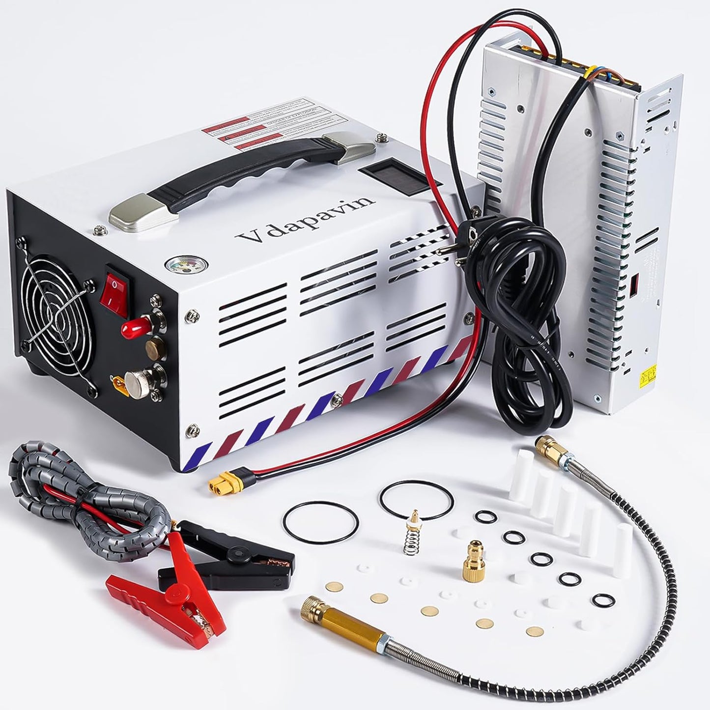 Premium 4500Psi Portable Air Compressor - Oil & Water-Free Pump for Airguns & Paintball